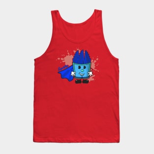 Pop Art for Kids | Superfry | Blue Tank Top